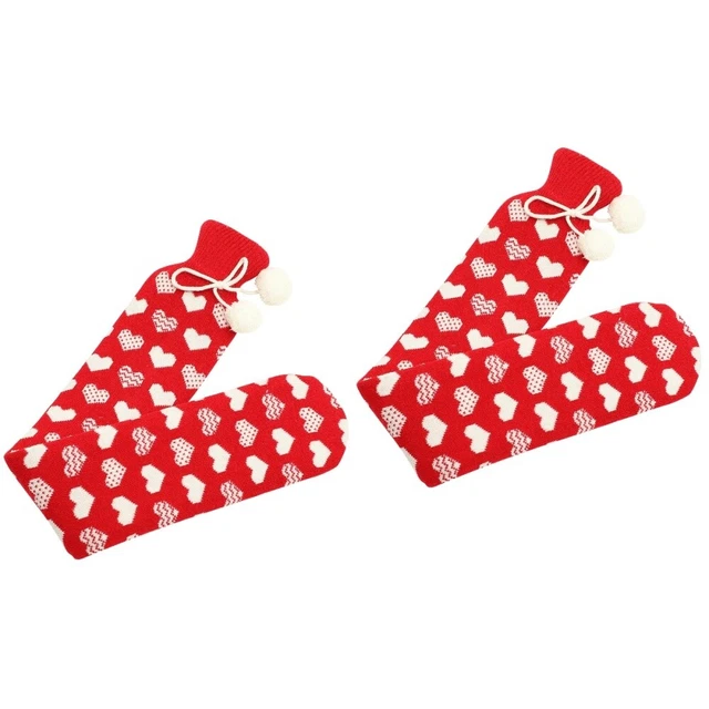 2 Sets Long Water Injection Bag Hot Water Flask Cramp Warmer Winter
