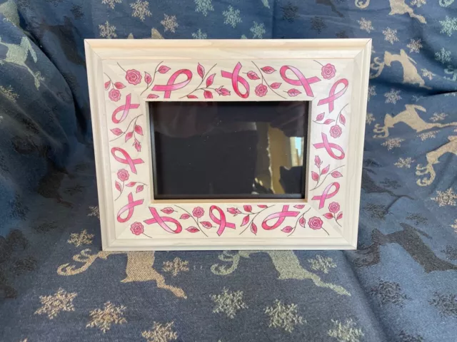 Longaberger Woodcraft 4x6 Picture Frame - 2012 Horizon of Hope