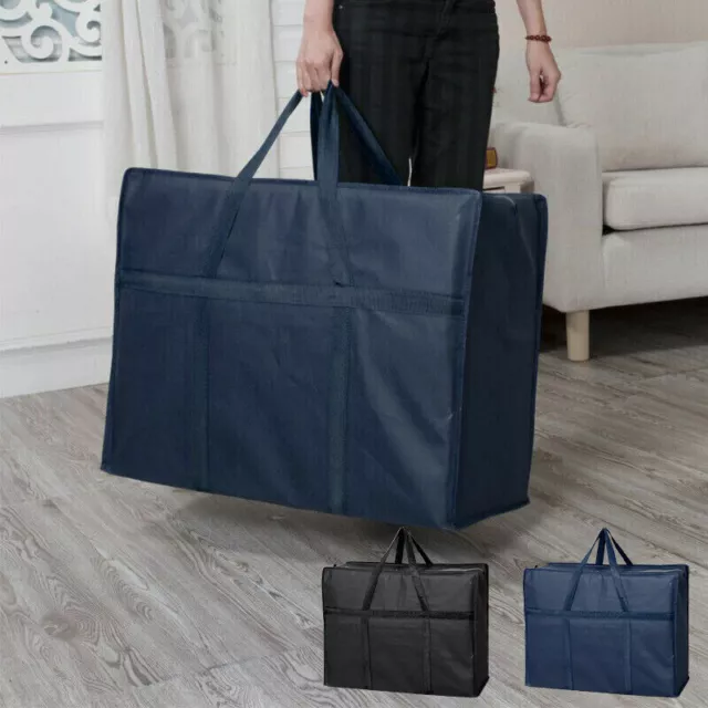 Waterproof Oxford Bag Camping Moving Storage HandBag with Zips Acc