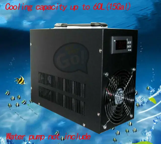 1PC water cooler Aquarium fish tank Electronic water chiller Cooling up to 60L