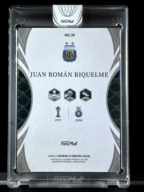 [G]2022 FANSMALL ARGENTINE football bleu 16/25-Juan Roman Riquelme EUR ...