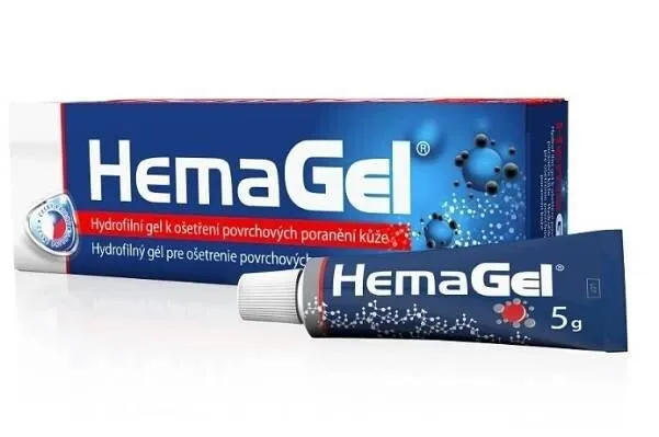 HEMAGEL 5g - gel curativo de heridas