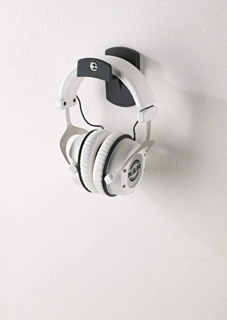 Kleiner Kunststoff Kopfhörer Wandhalter, zur Aufbewahrung hochwertiger Kopfhörer 3