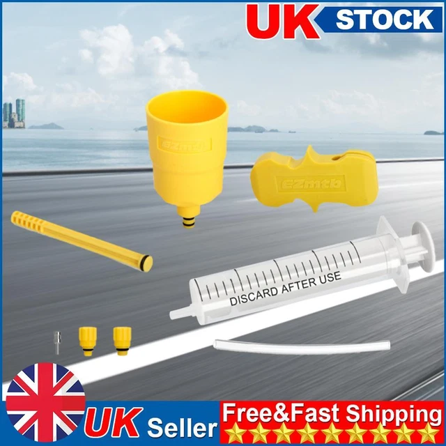 Bicycle Brake Oil Bleed Kit Portable Funnel Oil Stopper Easy To Use for SHIMANO