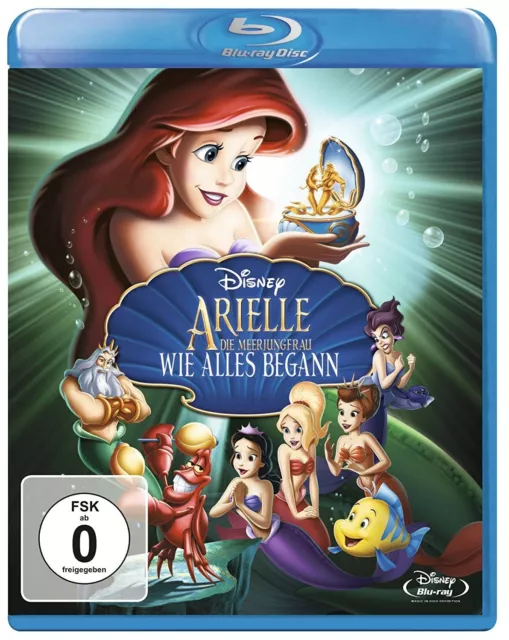 ARIELLE, DIE MEERJUNGFRAU: WIE ALLES BEGANN (Walt Disney) Blu-ray Disc NEU+OVP