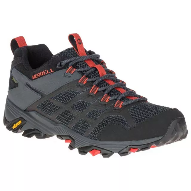 Merrell Men's Moab FST 2 GTX Hiking Shoe Black Granite UK 6.5 Waterproof