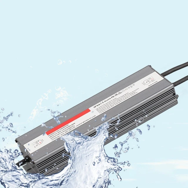 ROBUST LED TRANSFORMER Full Aluminum Housing IP68 Waterproof for ...