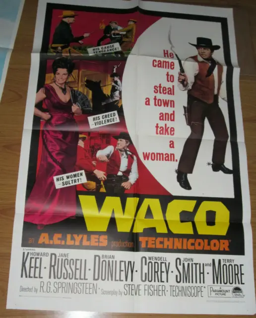 Waco Original 1sh Movie Poster