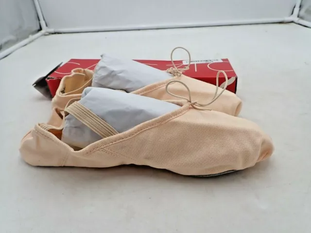 Capezio Women's Canvas Juliet Ballet Shoe,  Light Ballet Pink size 8 & 11.5 Wide