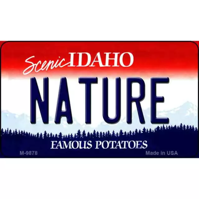 Nature Idaho State Metal Novelty Magnet M-9878