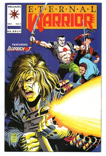 Eternal Warrior #5 Vol 1 2Nd Appearance Bloodshot & 1St Cover Valiant Comic #Cfd