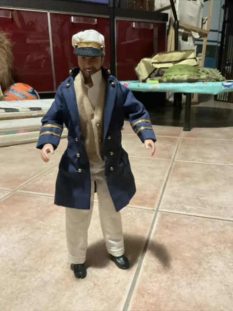 Capitan Findus Iglo Figure Tipo Barbie Big Jim Vintage Rara Originale