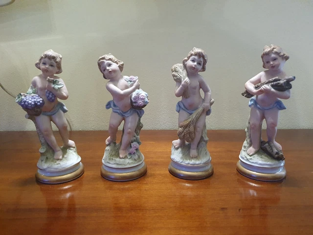 porcellana capodimonte 4 Stagioni
