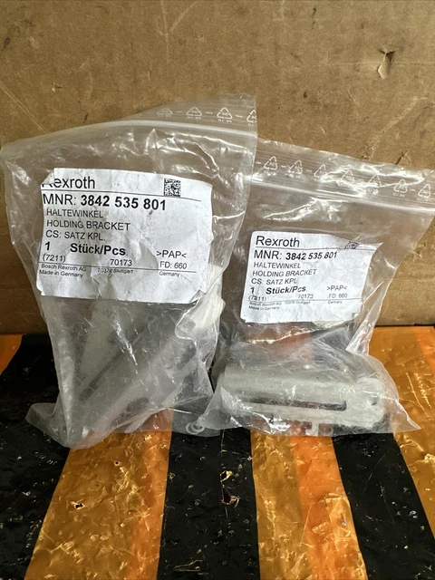 Bosch Rexroth 3842535801 Position Monitoring Kit Holding Bracket New Lot