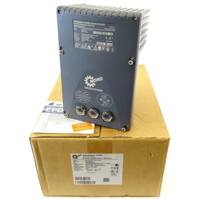 NORD Frequenzumrichter SK 215E-370-123-A-HAU Frequency Inverter 0,37kW IP55