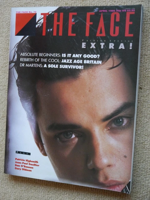 その他 THE FACE No. 72, April 1986 THE FACE MAGAZINE - Nick Kamen cover (April 1986 - Issue 72
