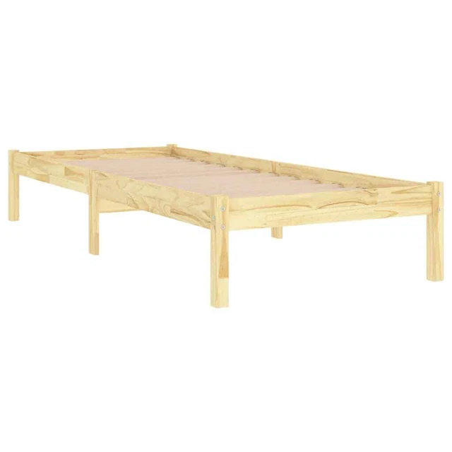 BED FRAME WITHOUT Mattress Solid Wood Single £53.38 PicClick UK
