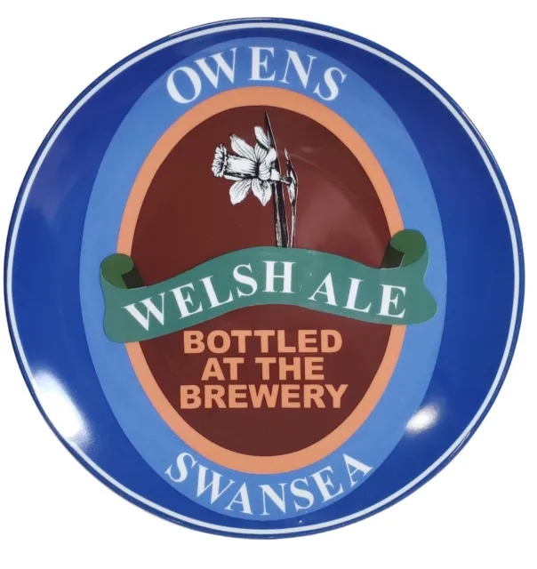 BIA Corden Bleu Owens Welsh Ale Set Of 4 Appetizer Advertising Plates