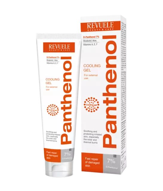 46,33€/L) 4x REVUELE SOS Cooling Gel Panthenol 7% Aloe Vera Vitamine 4x 75ml