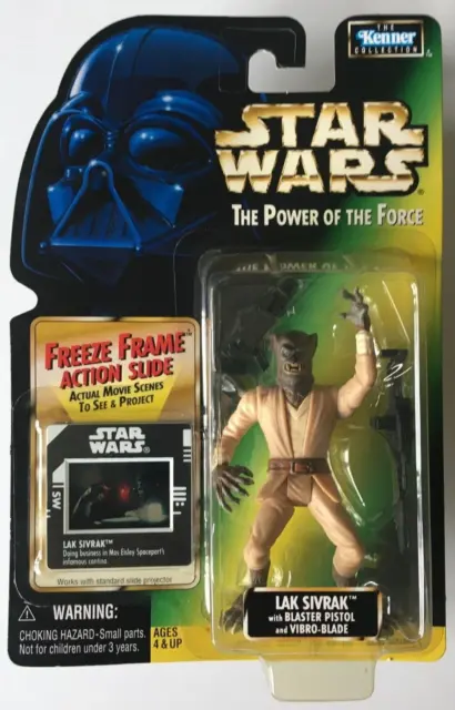 Star Wars # Power Of The Force # Lak Sivrak # Freeze Frame # Moc Ovp Neu