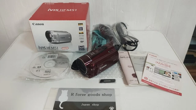 CANON IVIS HF M51 Camcorder red LCD Screen Issue Video
