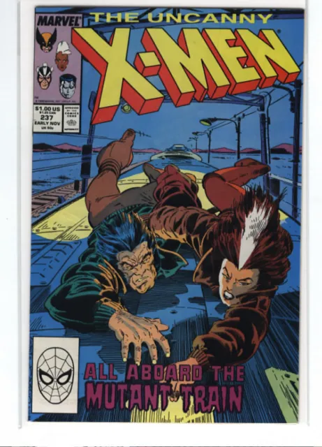 Uncanny X-men #237 Chris Claremont Dazzler Rogue Longshot Storm Wolverine 9.4