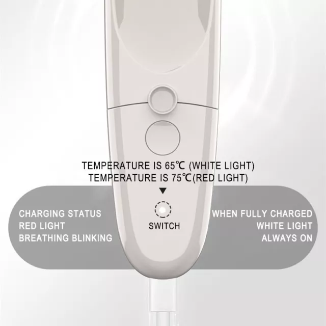 Recourbe-cils électrique USB chauffant Outil de maquillage longue durée Protable 3