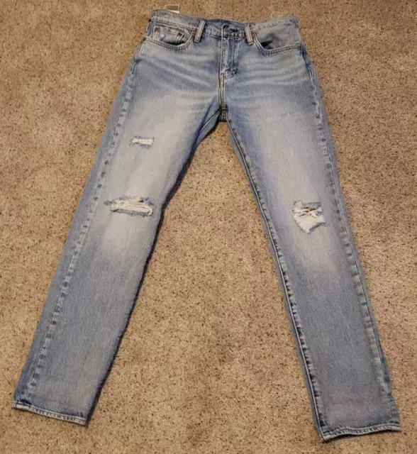 Mens Levis HI-BALL Distressed Stretch Jeans Size W29(30)x L31