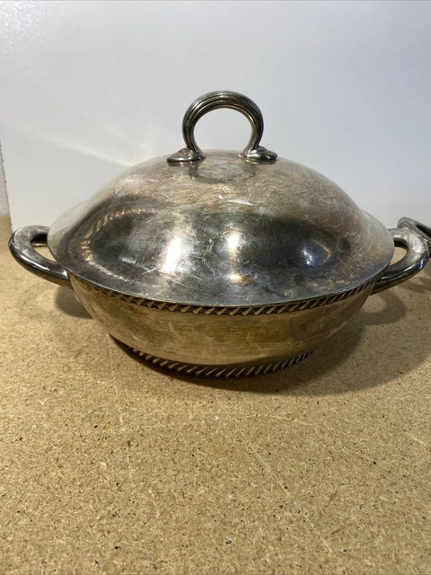 RARE Vintage Reed and Barton Silver Plate Silverplate Bowl 3000 8 PlusBonus 10