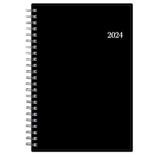 BLUE SKY 2024 Weekly Monthly Planner, January December, 5" x 8