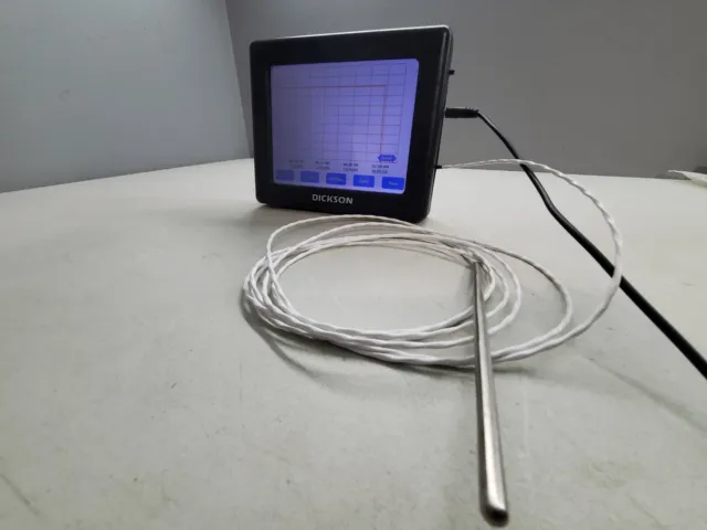 Dickson Graphing Data Logger Temperature With Thermistor Probe