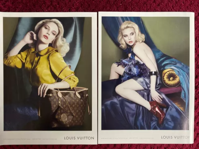 Xavier Dolan For Louis Vuitton 2 pg. Magazine Print Advertisement