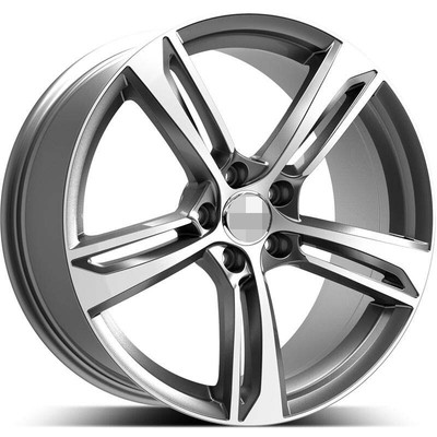 4 DEZENT TR SILVER CERCHI 6.5jx16 5x112 per SKODA karoq OCTAVIA SUPERB YETI 