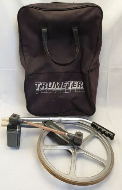 Trumeter Baustellen Rolltacho Messrad, Laufrad, Vermessungsrad 1m Umfang