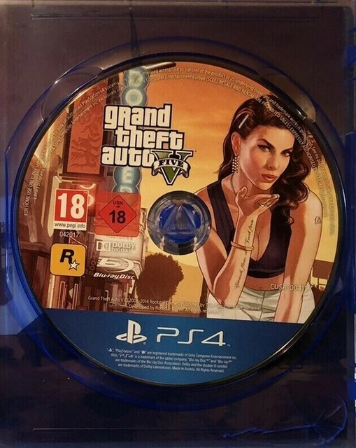 Gioco per Sony PlayStation 4 PS4 GTA GRAND THEFT AUTO 5 V FIVE Italiano