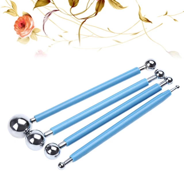 4 Pcs Stylus-Punktierungswerkzeuge Fondant-Modellierwerkzeuge