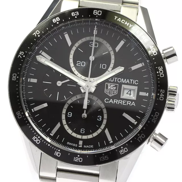 TAG HEUER Carrera CV201AL Chronograph black Dial Automatic Men's Watch_804038