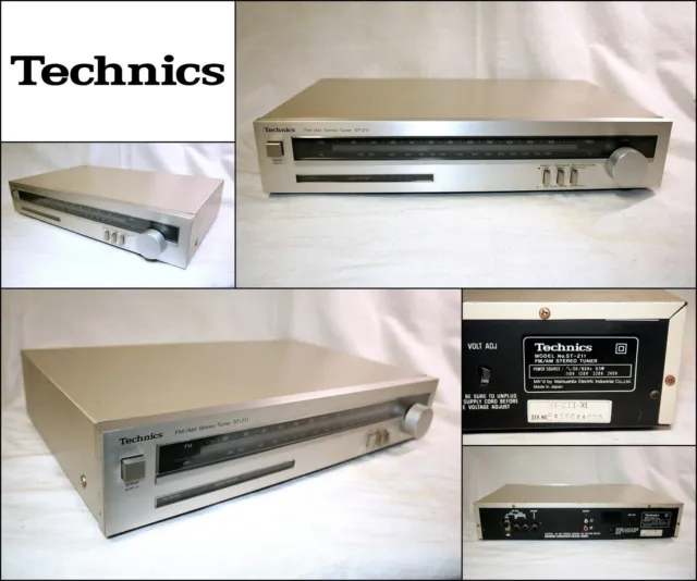Vintage Technics ST-Z11 FM Am Stereo Tuner (Made in Japan)