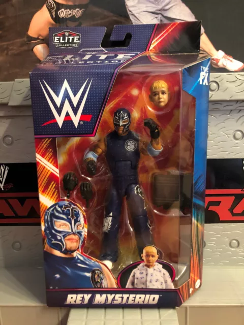 WWE Rey Mysterio Elite Mattel SummerSlam WWF Ultimate BAF Dominik Ultimate WCW