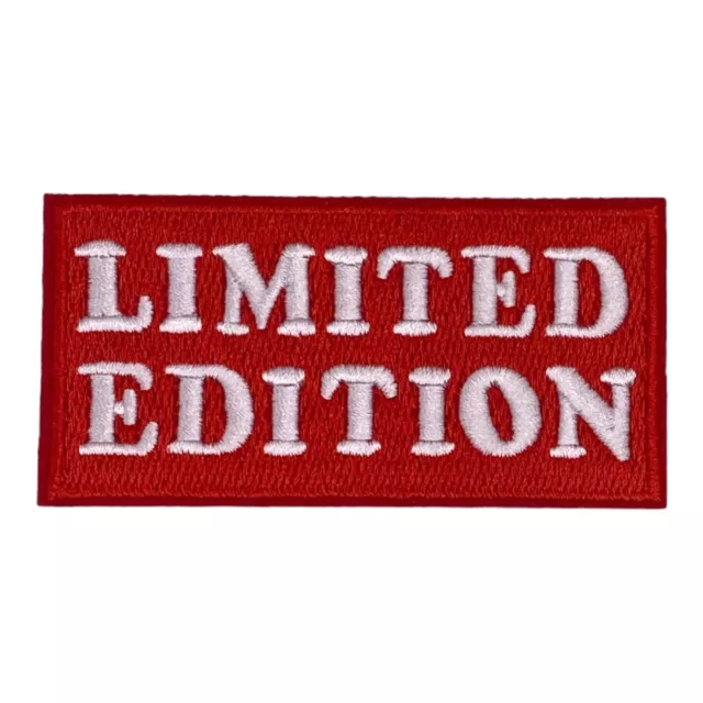 Limited Edition Patch Aufnäher Bügelbild Flicken Applikation limitiert Unikat