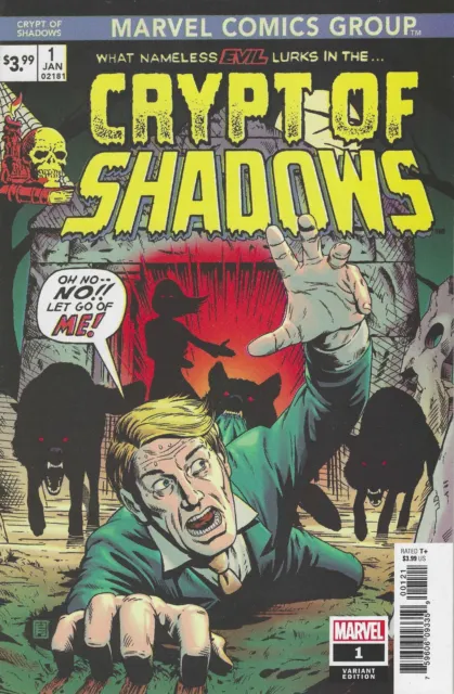 Crypt Of Shadows #1 Variant cover by John Tyler Chistopher Marvel comics 2019 NM