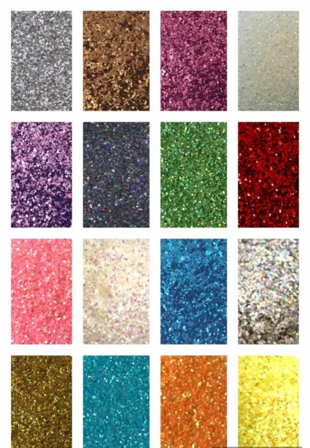 100g GLITTER CRYSTALS FOR WALLS ADD TO PAINT/EMULSION/VARNISH ADDITIVE 0.6mm