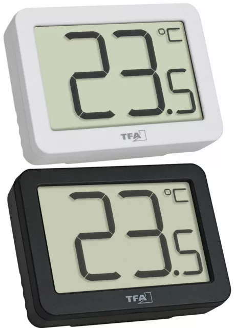 TFA 30.1065.99 Thermomètre 2 Il Kit Surveillance de Chambre Température Digital