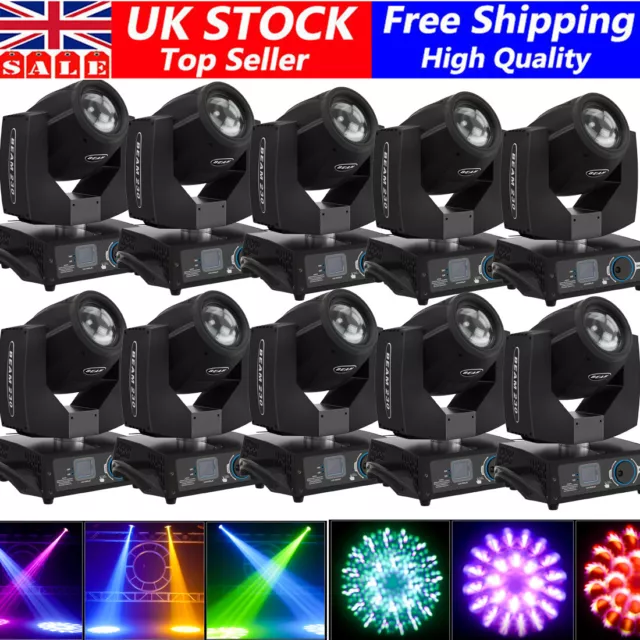 230W 7R Zoom Sharpy Light Moving Head Beam 8+16Prism Strobe DMX DJ Stage Lights