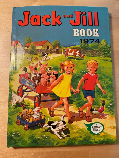 The JACK and JILL Book 1974  Excellent Clean Condition VGC  **Free UK Postage**