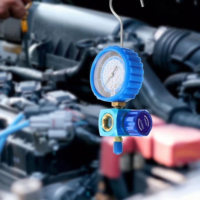 TABELLA TEST AZOTO Display HVAC Refrigerante Misuratori Manometro EUR 25,27 - IT - Foto 9