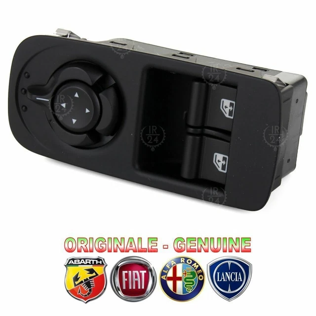 Pulsantiera Alzacristalli Sinistra Anteriore Taros Trade 142693 Per Skoda Citigo, Seat Mii, VW Up, Compatibile OE 1SB959857IGI