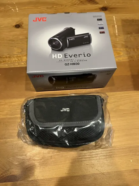 BRAND NEW SEALED JVC Everio GZ-HM30 GZ-HM30BU HD Camcorder Silver