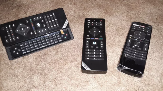 VIZIO Remote Control 3 Lot Replacement for M470NV/M550NV TVs VUR10 / VR17 2
