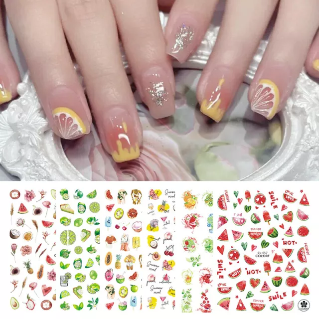 Nail Art 3D Nail Sticker Nail Decorations Fruit Nail Stickers Nail Stickers INS